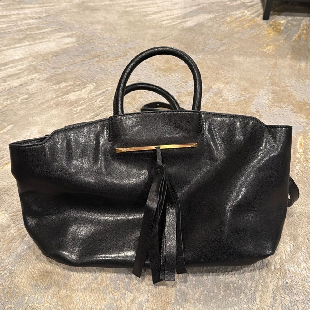 Brian‎ Atwood genuine leather black purse great shape